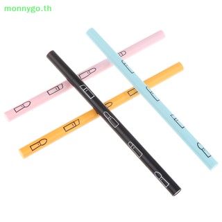 Monnygo 4 In 1 แปรงแต่งหน้า แปรงอายแชโดว์ แปรงลิป แปรงเครื่องสําอาง แบบพกพา