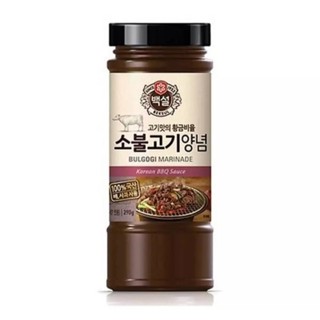 ซอสเกาหลีสำหรับหมักเนื้อ cj korean bulgogi for beef sauce 소불고기양념 290g