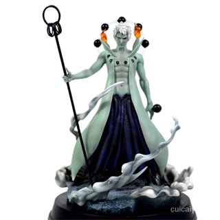 Spot Naruto fast wind legend animation model uchiha obito gk action figure 44cm pvc ten-tails jinch riki forms statue figma toy