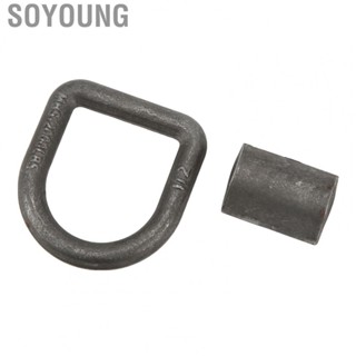 Soyoung Weld On Anchor Points Strong Load Bearing Deformation Proof High Hardness D Ring Tie Down Anchors for Trailer Cargo