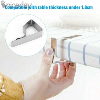 #NICEDAY-Tablecloth Clip 5.1*2.6*1.3cm 8* 8pcs Accessories Replacement Stainless Steel