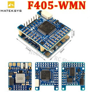 Matek F405-WMN F405 ตัวควบคุมการบิน STM32F405RGT6 พร้อม Baro OSD Blackbox 132A Current Sense 2-6S Lipo 22X22m สําหรับโดรนบังคับ FPV