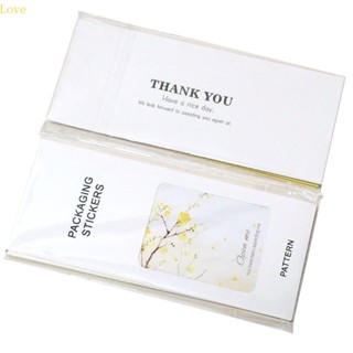 สติกเกอร์ Thank You กันน้ํา สําหรับติดบรรจุภัณฑ์ 50 ชิ้น