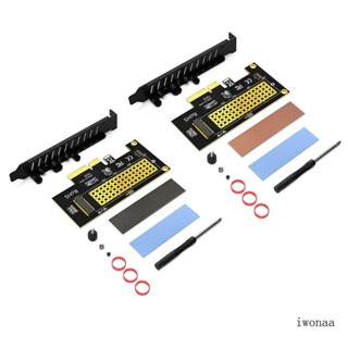 Iwo อะแดปเตอร์การ์ดขยาย M 2 NVMe เป็น Pci-e 4 0 m2 PCIe X4 Pci-e เป็น m2