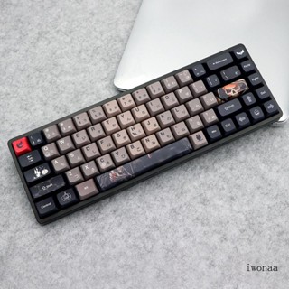 Iwo ปุ่มกดคีย์บอร์ด XDA สําหรับ Cherry MX Switch DZ60 RK61 64 GK61 La