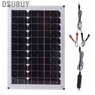 Dsubuy Solar Panel 100W 18V Monocrystalline Silicon 15.7inx10.8in Portable New