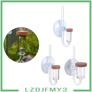 [Lzdjfmy3] เครื่องหมายฟองอากาศ CO2 แบบใส อุปกรณ์เสริม สําหรับตู้ปลา