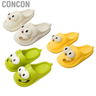 Concon Women Flat Slippers  Cartoon Dog Look Skin Friendly Stylish Non Slip Sandals for Home