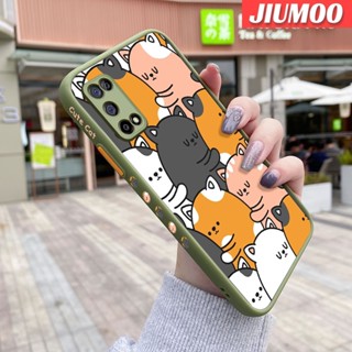 เคสโทรศัพท์มือถือ ซิลิโคนแข็ง บาง กันกระแทก ลายการ์ตูนแมวน่ารัก แฟชั่น สําหรับ Realme 7 5G V5 5G 7 Pro 7i C17