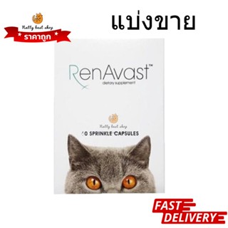 Renavast for cat แบ่งขาย 10 ,20 ,30 เม็ด อาหารเสริมโปรตีน บำรุงไต exp9/2025