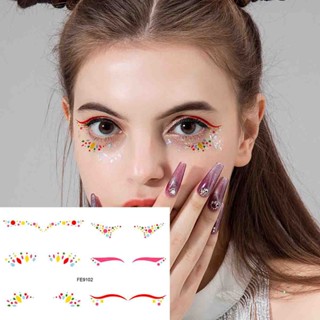 International Childrens Days new eyeliner sticker double eyelid sticker cross-border Halloween stage performance eye shadow sticker