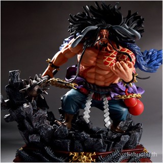 โมเดลฟิกเกอร์ One Piece GK Four Emperors Kaido Hundred Beasts Kaido Battle Scene XZ8F บรรจุกล่อง