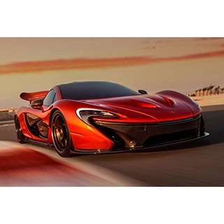 โปสเตอร์รถยนต์ Mclaren P Mp C Super Car หรูหรา สําหรับตกแต่งห้องเด็กผู้ชาย