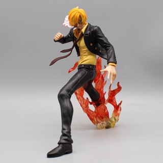 โมเดลฟิกเกอร์ Pvc อนิเมะวันพีช Sanji 19 ซม. สําหรับตกแต่งห้อง