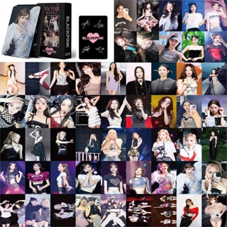 โปสการ์ดอัลบั้มรูปภาพ Black-Pink 2023 WORLD TOUR สีดํา สีชมพู จํานวน 55 ชิ้น ต่อกล่อง