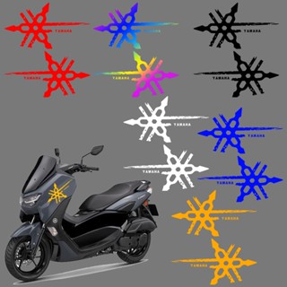 สติกเกอร์สะท้อนแสง ติดขอบล้อรถจักรยานยนต์ สําหรับ Yamha Scooter NMAX XMax Tmax