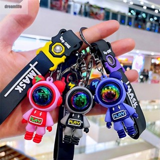 【DREAMLIFE】Lightning Bear Key Chains Astronaut Bear Keychains Bag Accessories Pendant Gifts