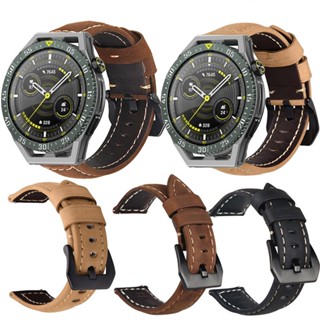 สายนาฬิกาข้อมือหนังแท้ ปลดเร็ว 22 มม. อุปกรณ์เสริม สําหรับ Huawei Watch GT 3 SE GT 2 46 มม.