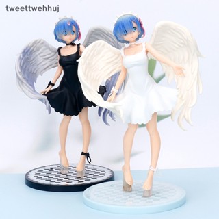 โมเดลฟิกเกอร์ PVC อนิเมะญี่ปุ่น Rem Re:Life In A Different World From Zero Kawaii Girls Rem สําหรับตกแต่งรถยนต์