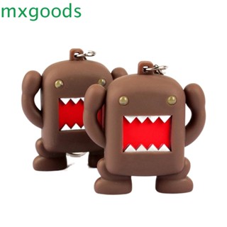 MXGOODS พวงกุญแจฟิกเกอร์ LED รูป Domo Kun สว่างมาก ขนาดเล็ก ของขวัญสําหรับเด็ก