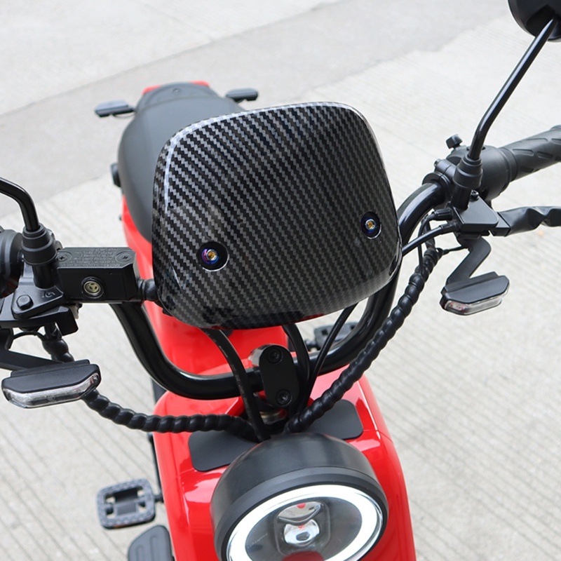 LID ไฟฟ้าจักรยานกระจก WindScreen หน้าจอด้านหน้า Wind Deflector สกู๊ตเตอร์ดัดแปลงอุปกรณ์เสริมสําหรับ N1S US UQI + U + ราคา ถูกที่สุด ดีลบีเคเค แกลเลอรีภาพที่ 4