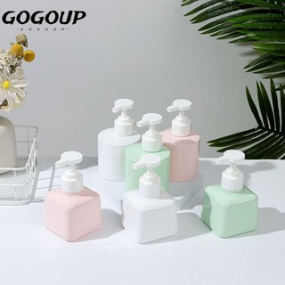 GOGOUP ขวดเปล่า PETG แบบแยกของเหลว อุปกรณ์เสริม สําหรับเดินทาง