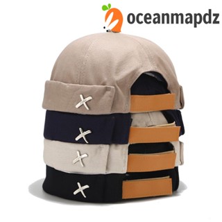 OCEANMAPDZ หมวกโดม หมวกฮิปฮอป ให้ความอบอุ่น สีพื้น เหมาะกับฤดูใบไม้ร่วง และฤดูหนาว สําหรับผู้ชาย และผู้หญิง