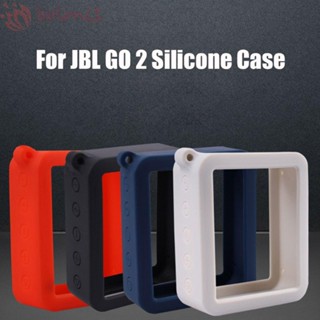 [COD] Speaker Accessories Speaker Silicone Case Anti-fall Speaker Case Protective Cover All inclusive Dustproof Shell Bluetooth Speaker Shockproof Soft for-JBL GO 2 GO2 Speaker/Multicolor