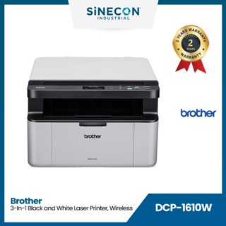 Brother Printer บราเดอร์ รุ่น DCP-1610W เครื่องพิมพ์เลเซอร์ ขาว-ดำ มัลติฟังก์ชัน (3 in 1)