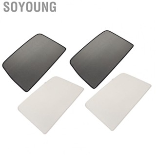 Soyoung Sunroof Screen  Breathable Car Glass Roof Sunshade for Model Y