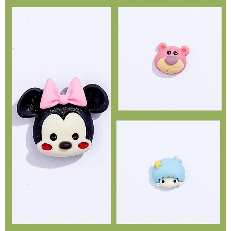 [3#] การ์ตูน เค้ก โบว์ เรซิน เครื่องประดับ อุปกรณ์ diy แฮนด์เมด วัสดุ กระเป๋า กิ๊บติดผม เคสโทรศัพท์ เครื่องประดับ รองเท้า รู หัวเข็มขัด อุปกรณ์เสริม FN
