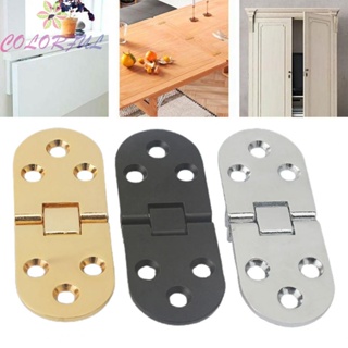 【COLORFUL】Thickened 1 X Flip Hinge 180° Countertop Folding 1PCS 78*29mm Gold Silver