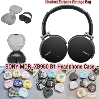 【คุณภาพสูง】เคสหูฟัง ลายการ์ตูนเพนกวิน สําหรับ SONY MDR-XB950 B1 SONY MDR-XB950 B1