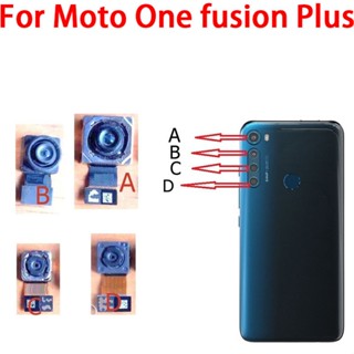  โมดูลกล้องด้านหลัง แบบเปลี่ยน สําหรับ Motorola Moto One Fusion Plus