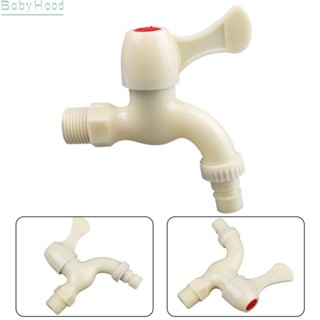 【Big Discounts】Plastic faucet single cold natural color faucet hot and cold water nozzle#BBHOOD