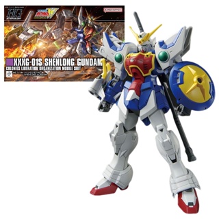 Bandai Genuine Gundam Model Garage Kit HGUC Series XXXG-01S Shenlong Gundam Anime Action Figure Toys for Boys Collectible Toy