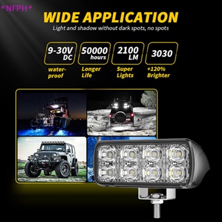 Nfph&gt; ใหม่ ไฟ LED DRL 10w 9-30V 4WD 12 โวลต์ สําหรับรถยนต์ รถบรรทุก SUV 1 ชิ้น