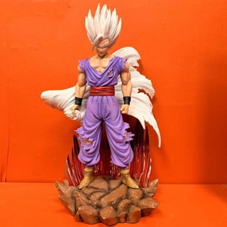 โมเดลฟิกเกอร์ PVC รูปปั้นดราก้อนบอล God Berst Son Gohan ขนาด 35 ซม. ของเล่นสําหรับเด็ก