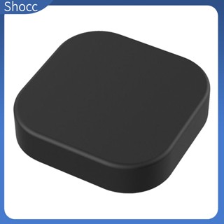 Shocc ฝาครอบเลนส์ซิลิโคนนิ่ม กันรอยขีดข่วน กันฝุ่น สีดํา สําหรับ Gopro Hero 11 Mini