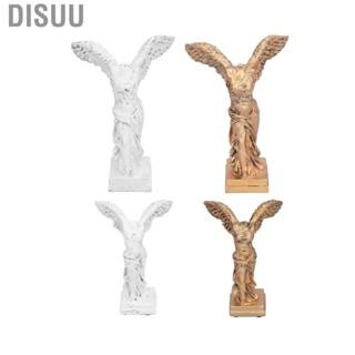 Disuu Resin Sculpture  Environmental Protection Multifunctional Beautiful Practicable Statue Ornament with Non-Slip Mat for Office Home