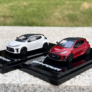  Hobby Japan 1: 64 Rally Sports Car GR four Dazzling Yaris Yaris ของเล่นสําหรับเด็กผู้ชาย เก็บสะสม ให้เป็นของขวัญได้ โมเดลรถยนต์ โลหะผสม