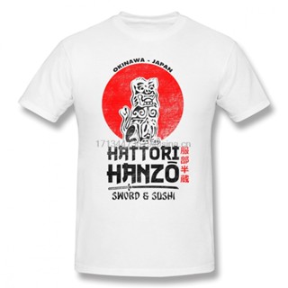 เสื้อยืดแขนสั้น ผ้าฝ้าย พิมพ์ลาย Hanzo Hattori Hanzo 100% ไซซ์ XS-4XL-5XL-6XL สําหรับผู้ชาย