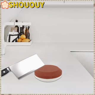 SHOUOUY หินลับมีด 2-in-1 ทรงกลม สีแดง สีขาว 1000 6000 ช่อง สําหรับลับมีด ในสวน