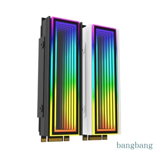 Bang เมนบอร์ดฮีทซิงค์ระบายความร้อน CPU Card 5V3P ARGB อะลูมิเนียมอัลลอย