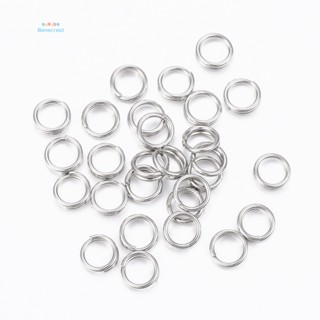 Benecreat แหวนสเตนเลส 304 4.5x1 มม. เส้นผ่าศูนย์กลางภายใน 3.5 มม. 100 ชิ้น