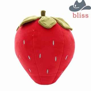 BLISS หมอนตุ๊กตานุ่ม รูปสตรอเบอร์รี่น่ารัก ขนาด 25 ซม. 40 ซม. สําหรับตกแต่งบ้าน