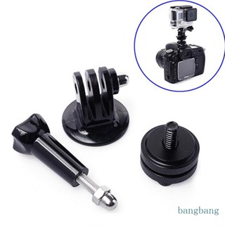 Bang 1 4 Hot Shoe อะแดปเตอร์ + ขาตั้งกล้อง + สกรู สําหรับกล้อง DSLR Hero 2 3 3+