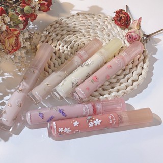Andes Kiss Mirror Water ลิปกลอส เคลือบริมฝีปาก กระจกใส กันน้ํา ลิควิดลิปสติก สีนู้ด บราวน์ เคลียร์ทินท์ เครื่องสําอาง