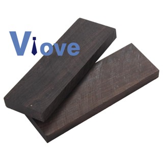 บล็อกไม้เมลาน็อกซิลอน ด้ามจับไม้ ขนาด 120X40X10 มม. DIY สไตล์แอฟริกัน