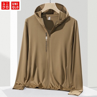 Beixiju-[l-5xl 45-102.5G] Uniqlo เสื้อแจ็กเก็ตกันแดด ป้องกันรังสียูวี แฟชั่นฤดูร้อน สําหรับผู้ชาย เดินป่า เล่นกีฬากลางแจ้ง